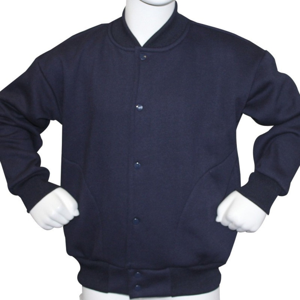 School Bomber Jacket - Navy Blue