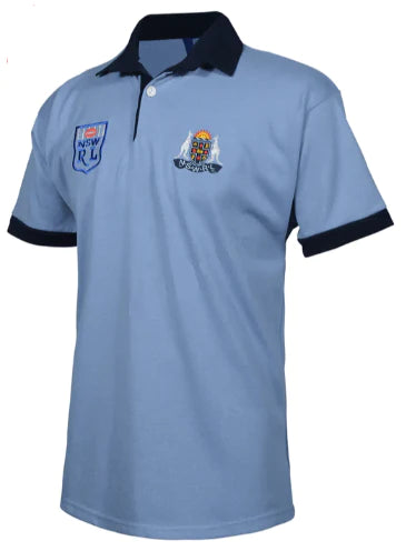 NSW Blues 1985 State of Origin NRL Vintage Retro Rugby Jersey