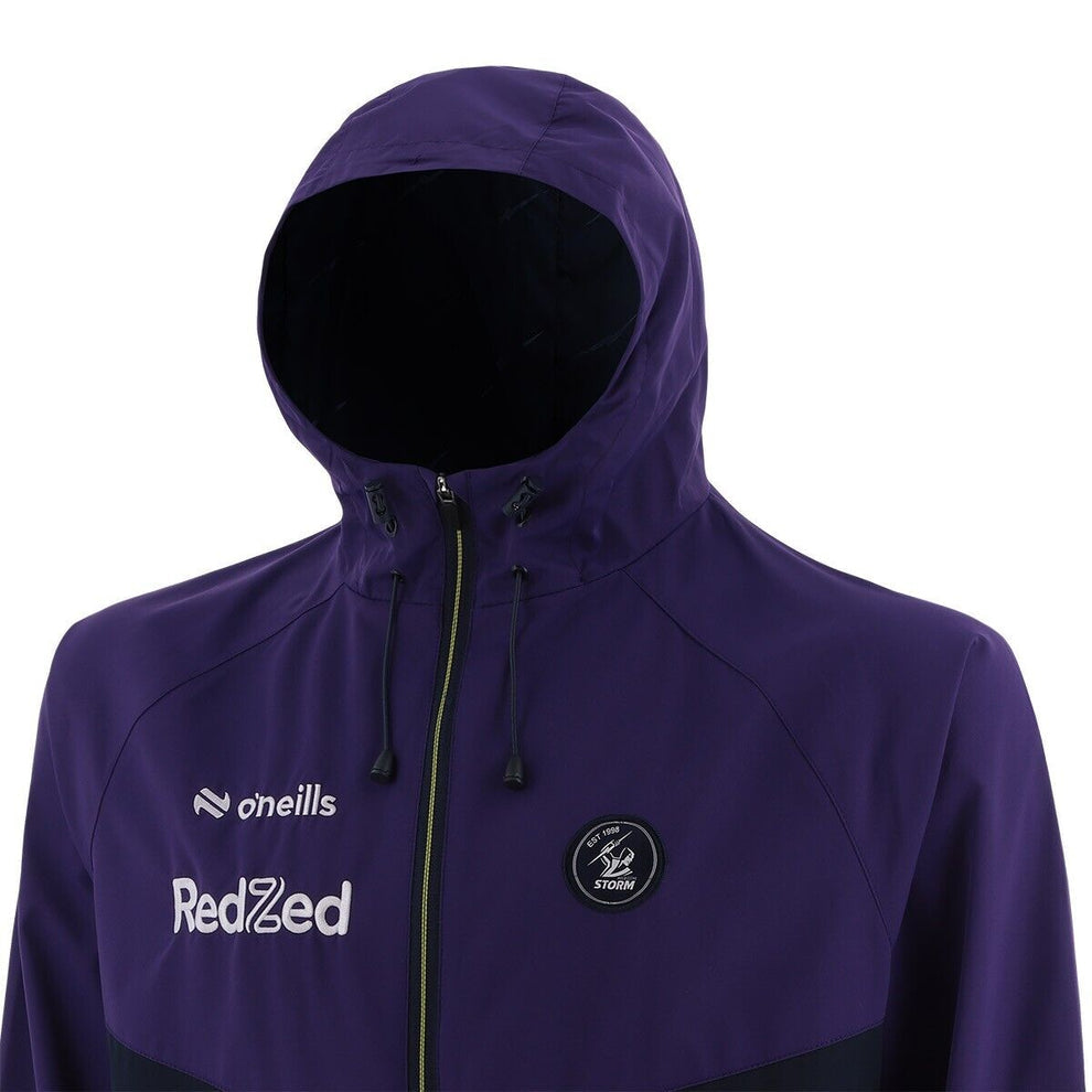 SALE SALE SALE Melbourne Storm 2025 Men's Hooded Woven Jacket