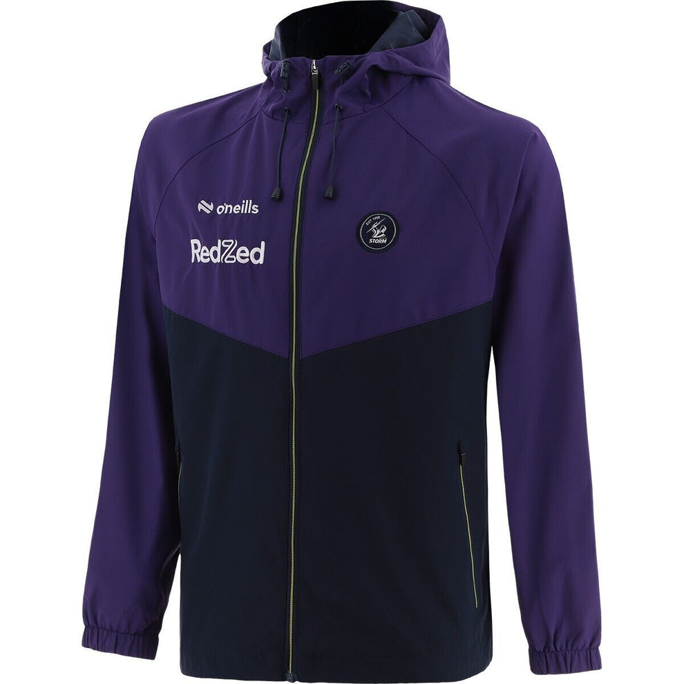SALE SALE SALE Melbourne Storm 2025 Men's Hooded Woven Jacket