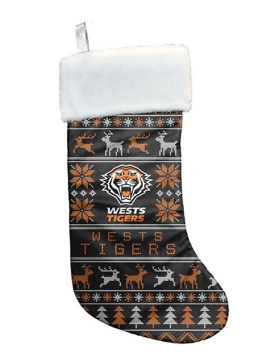Wests Tigers Xmas Stocking
