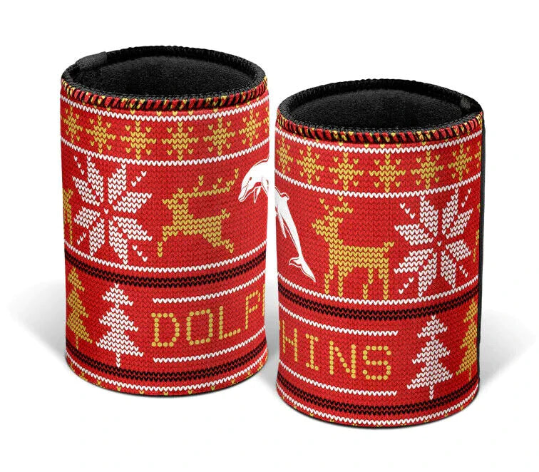 SALE SALE SALE Dolphins Xmas Can Cooler
