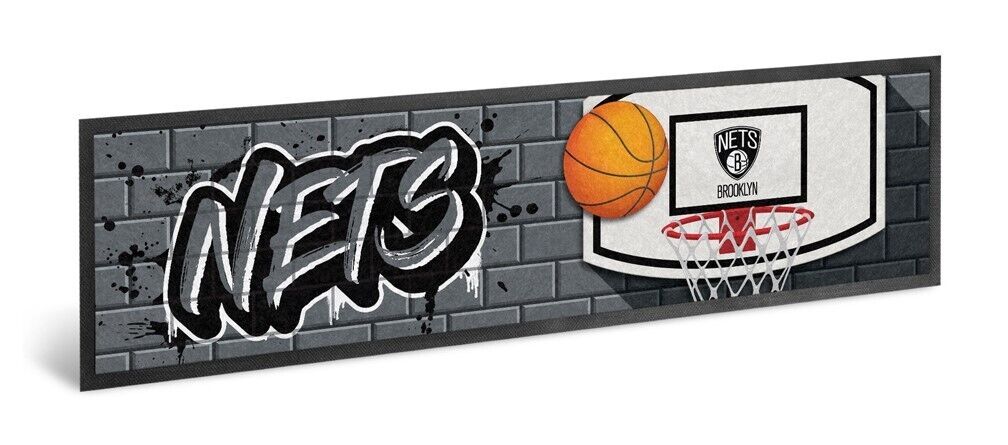 SALE SALE SALE Brooklyn Nets NBA Bar Runner