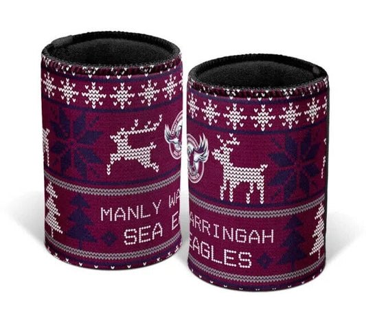 Manly Sea Eagles Xmas Can Cooler