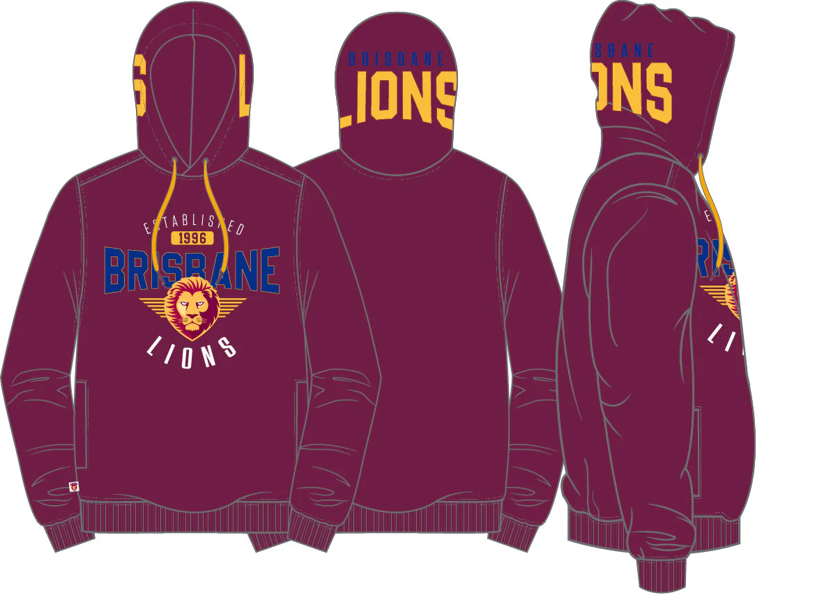 SALE SALE SALE Brisbane Lions Youth Supporter Hoodie