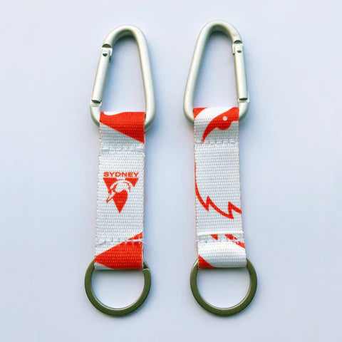 Sydney Swans AFL Carabiner Detachable Keyring