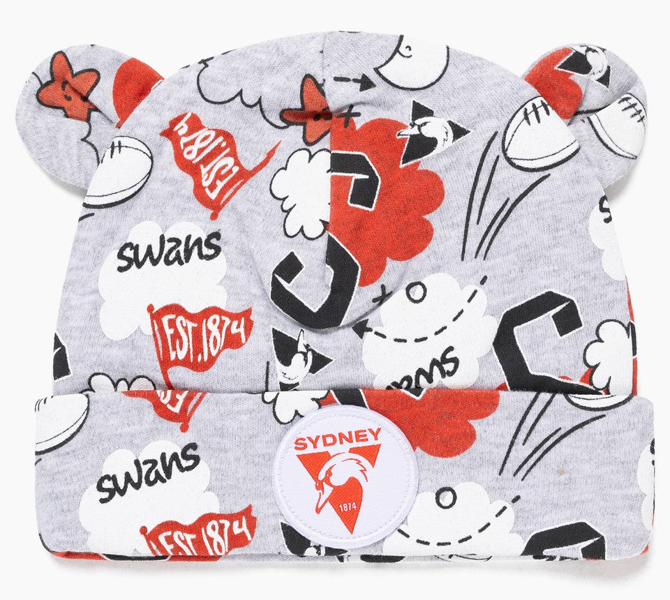 Sydney Swans Baby Cloud Beanie
