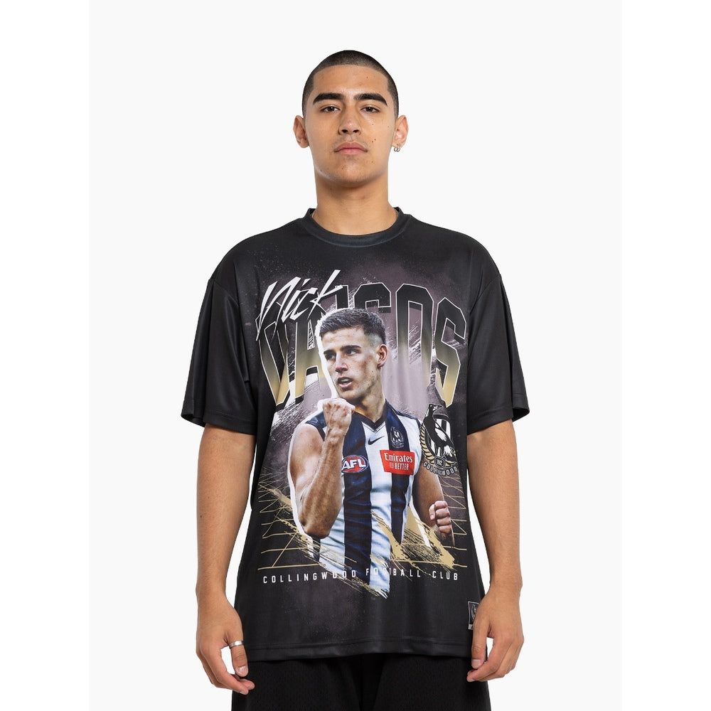 SALE SALE SALE Collingwood Magpies Nick Daicos Adults Player Tee
