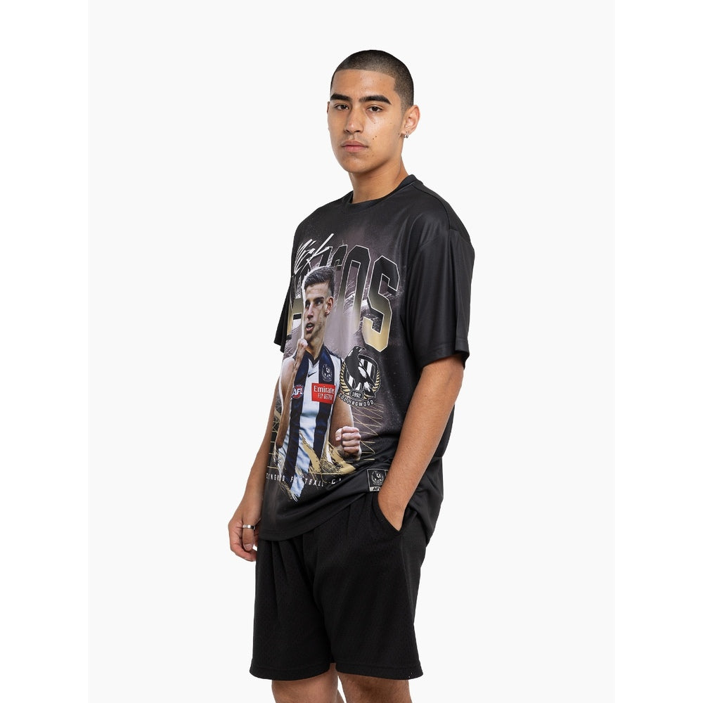 SALE SALE SALE Collingwood Magpies Nick Daicos Adults Player Tee