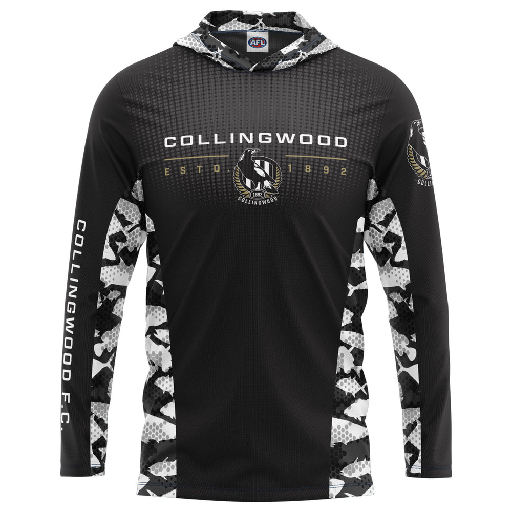 Collingwood Magpies "Reef Runner’ Fishing Shirt