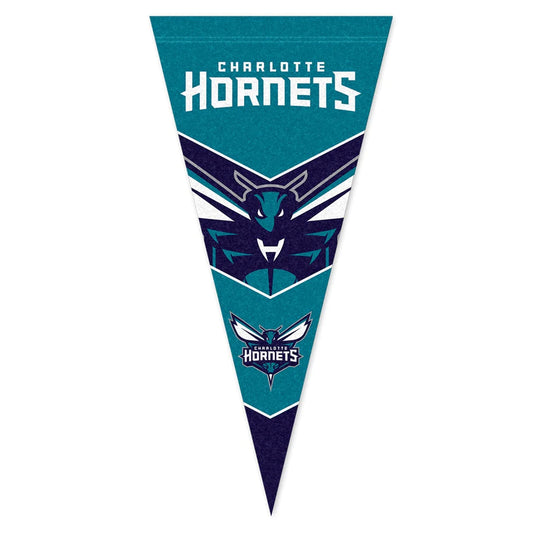 Charlotte Hornets NBA Team Pennant