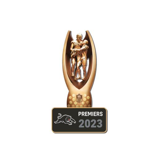 2023 NRL Penrith Panthers Premiership 3D Trophy Pin