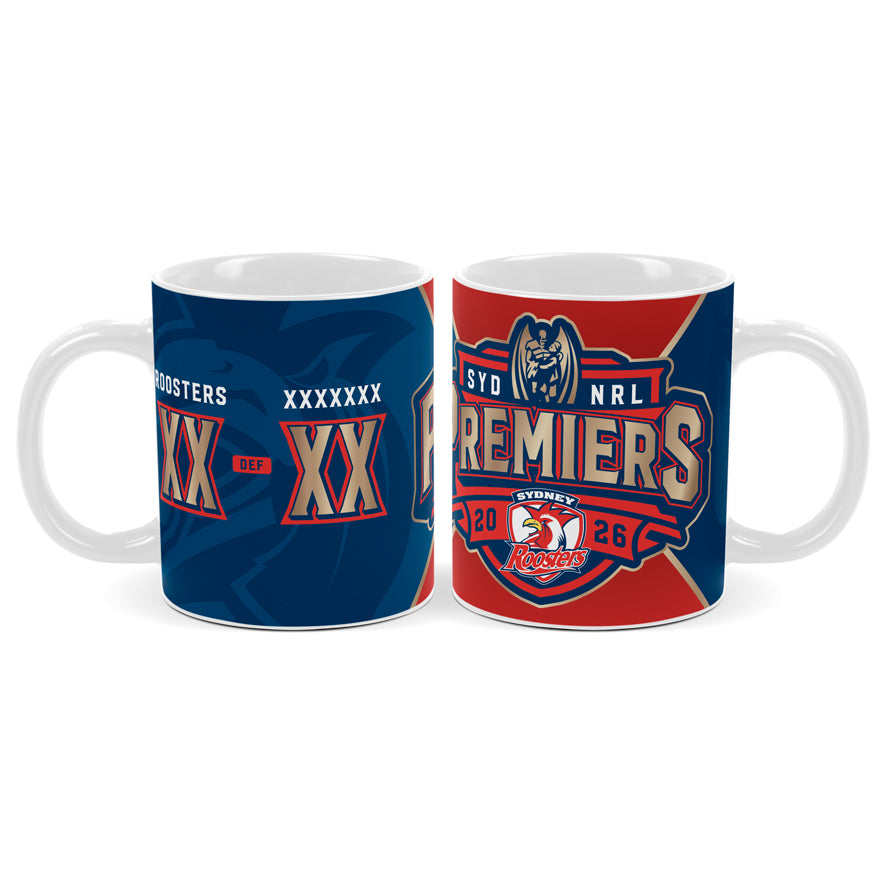 Sydney Roosters 2026 Premiers Mug (PreOrder)