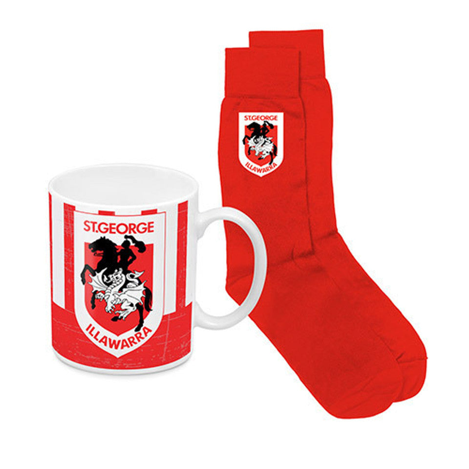 SALE SALE SALE ST George Heritage Mug and Sock Gift Pack