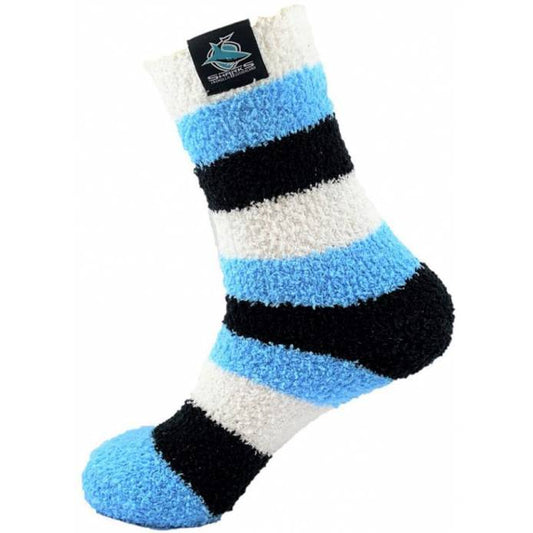 Cronulla-Sutherland Sharks NRL Bed Socks