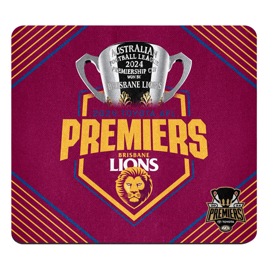 SALE SALE SALE Brisbane Lions 2024 Premiers Mouse Mat