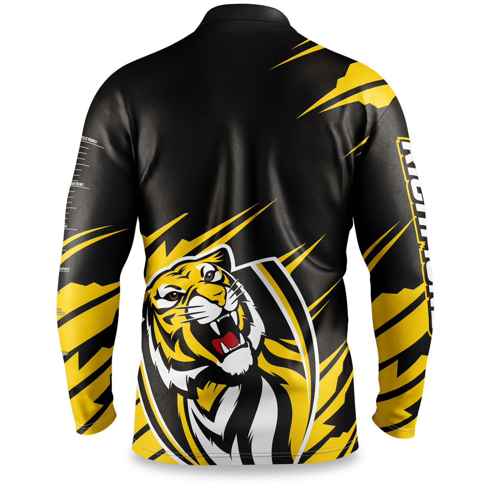 SALE SALE SALE    Richmond Tigers 'Ignition' Fishing Shirts