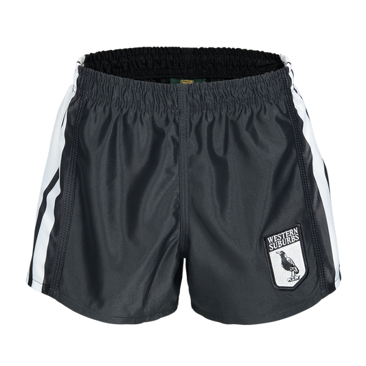 Western Suburbs Magpies Men's Supporter Rugby Shorts.