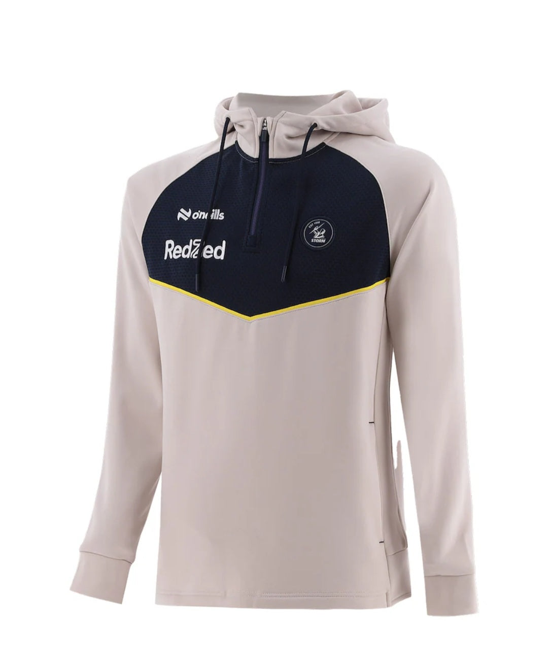 SALE SALE SALE Melbourne Storm O'Neills 2025 Tech Fleece Half Zip Hoodie