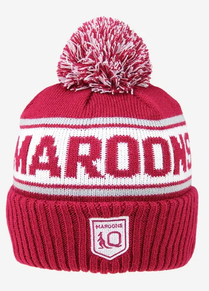 QLD Maroons State Of Origin Striker beanie