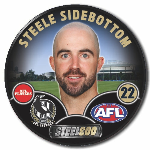 2023 Steele Sidebottom 300th AFL Game - Commemorative Badge