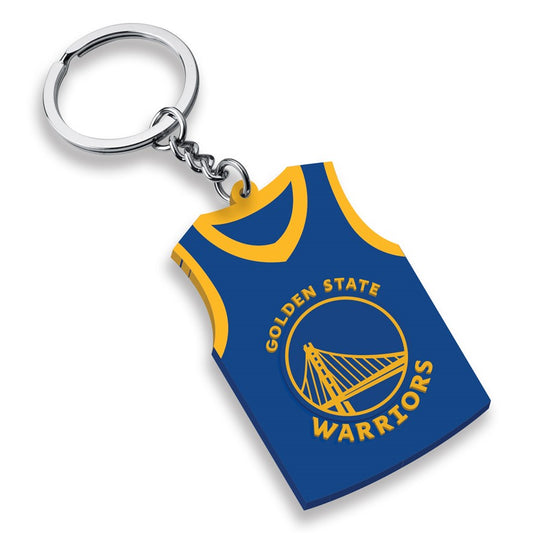 Golden State Warriors NBA Jersey Keyring