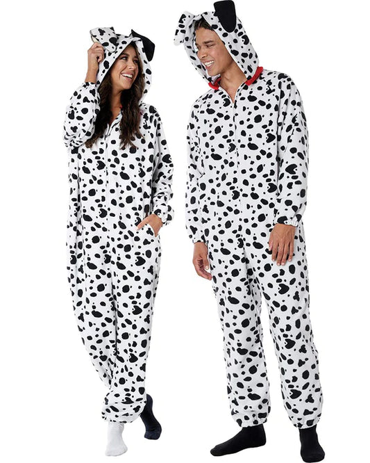 Onesie Spotted Dog Adult