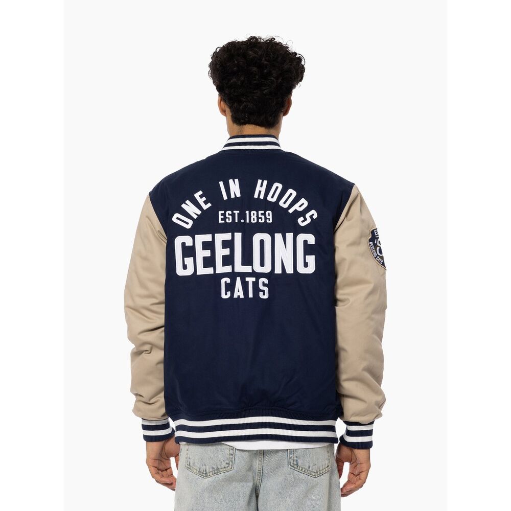 Geelong Cats Mens Lockup Jacket