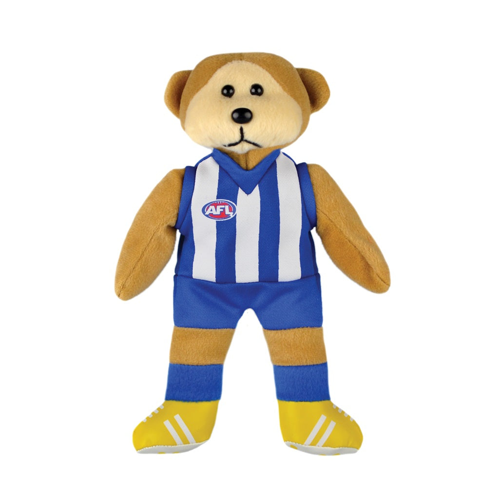 AFL North Melbourne Kangaroos Beanie Bear 21CM