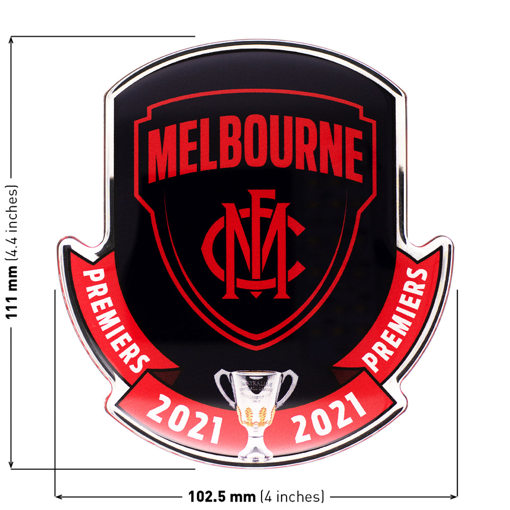 Melbourne Demons Premiership 2021 Logo Decal