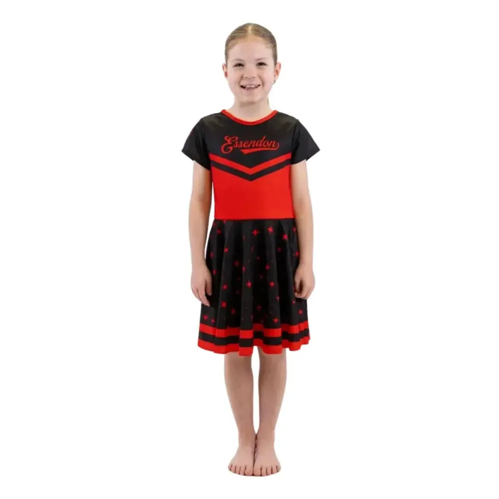 SALE SALE SALE AFL Essendon Bombers Super Star Girls Dress