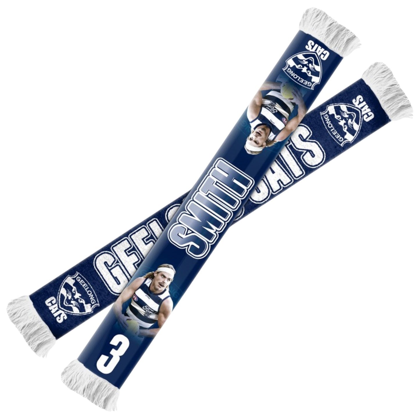 AFL PLAYER Geelong Cats Bailey Smith Scarf