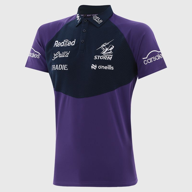 SALE SALE SALE Melbourne Storm 2025 Men's Media Polo