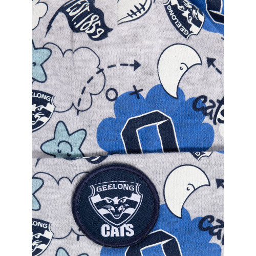 Geelong Cats Baby Cloud Beanie