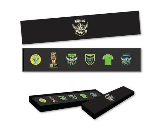 Canberra Raiders NRL Team Set Of 6 Pins Collection Set