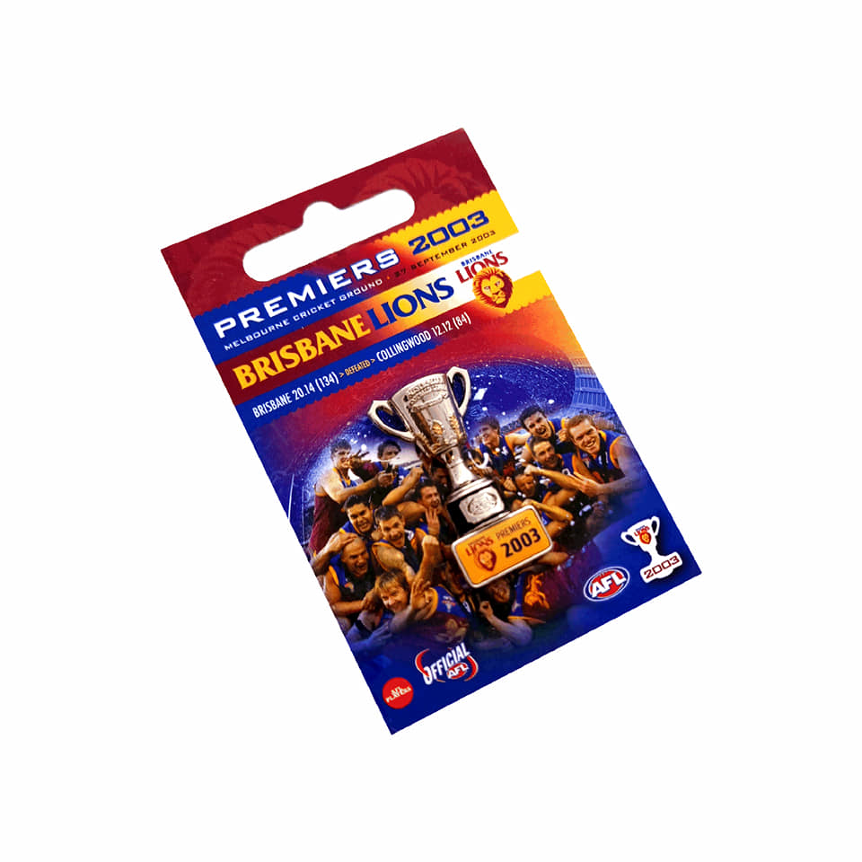 Afl Team Premiership Trophy Pins