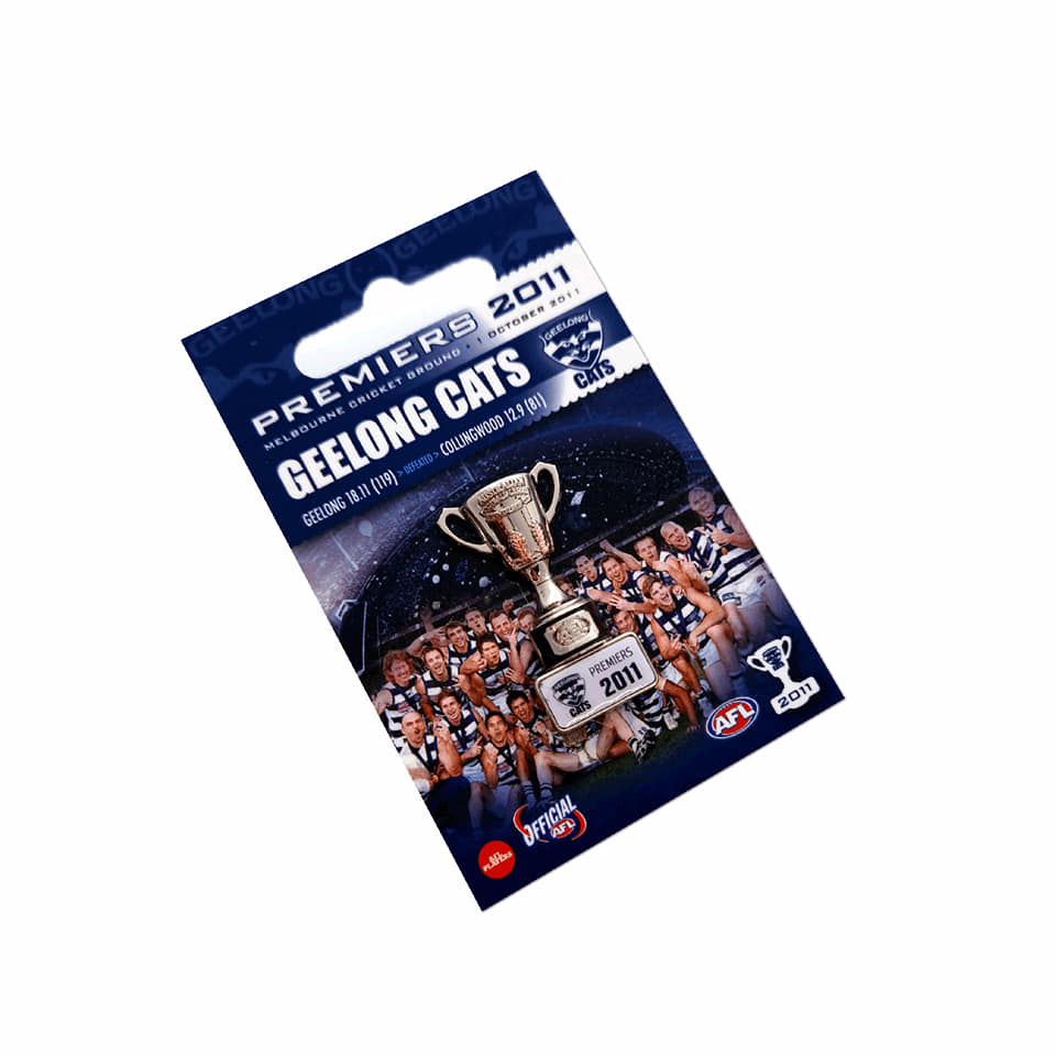 Afl Team Premiership Trophy Pins