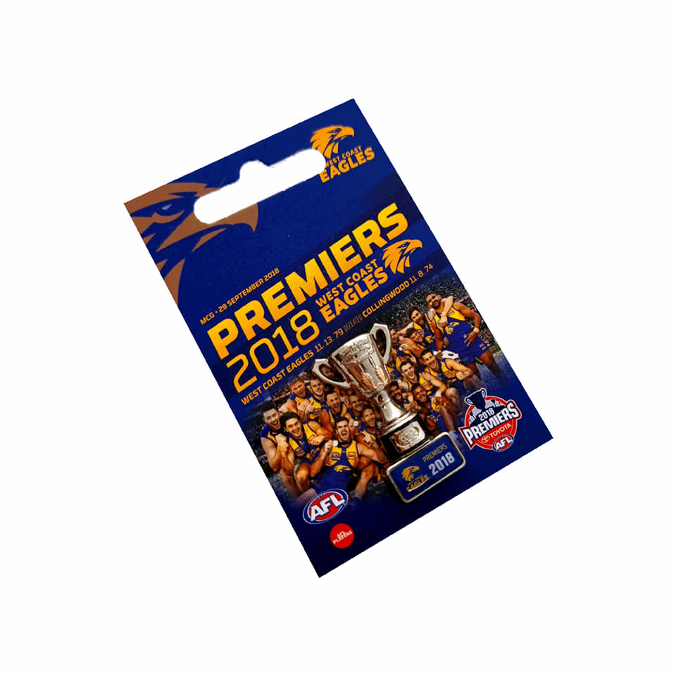 Afl Team Premiership Trophy Pins