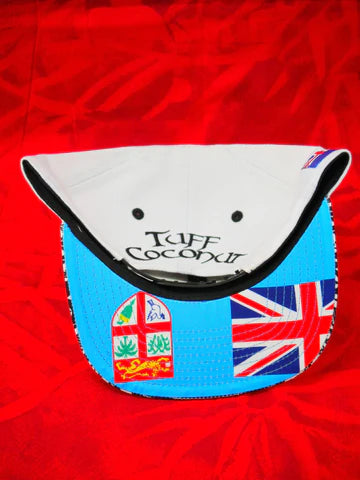 Fiji Snapback White & Black