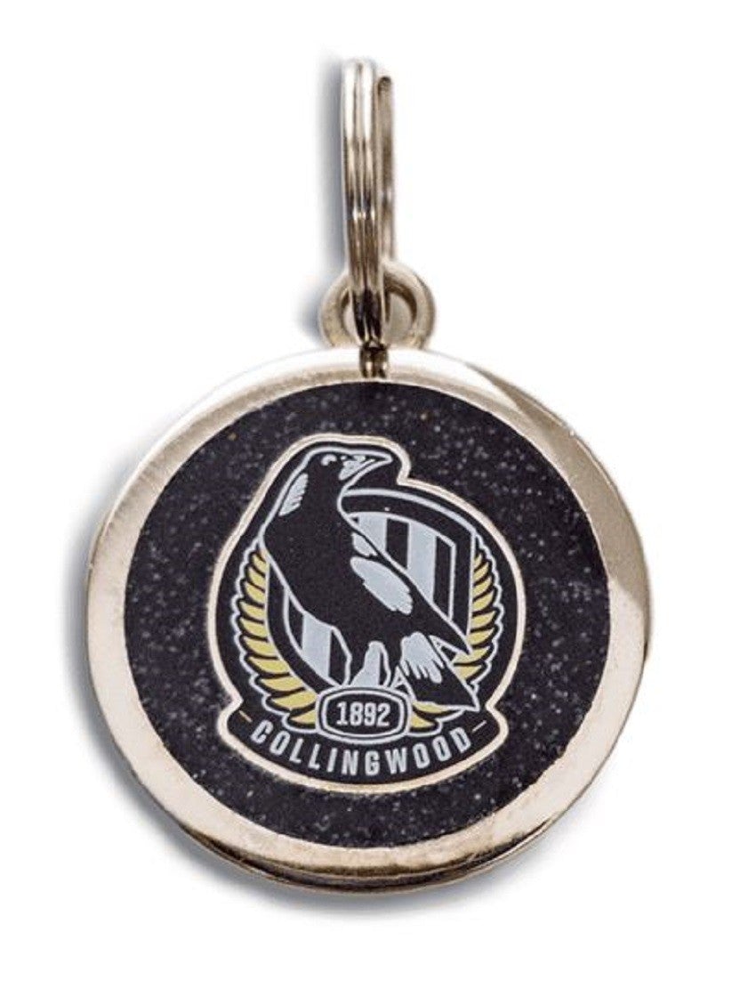 Collingwood Magpies Engravable Pet Tag
