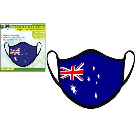 Aussie Flag – Non-Medical Fabric Face Mask
