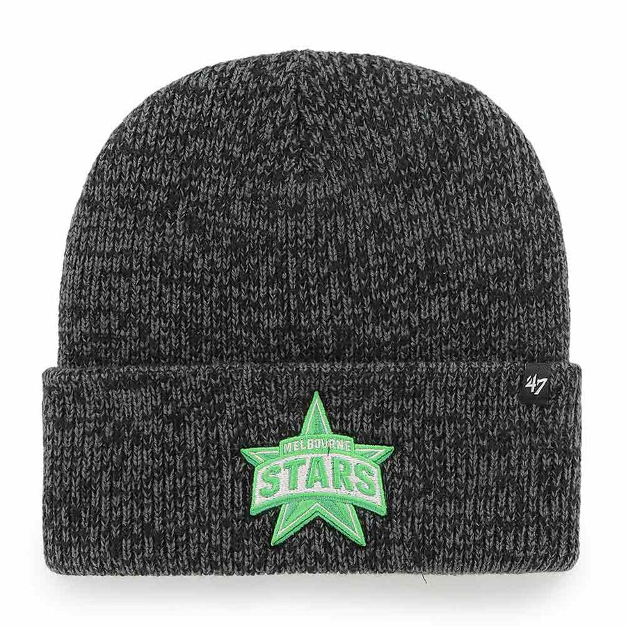 SALE SALE SALE Melbourne Stars Black '47 Cuff Knit Beanie