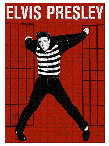 Elvis Presley Red 1000 Piece Jigsaw Puzzle