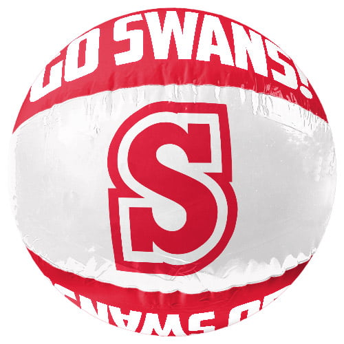 Sydney Swans AFL Inflatable Beach Ball Pool Toy
