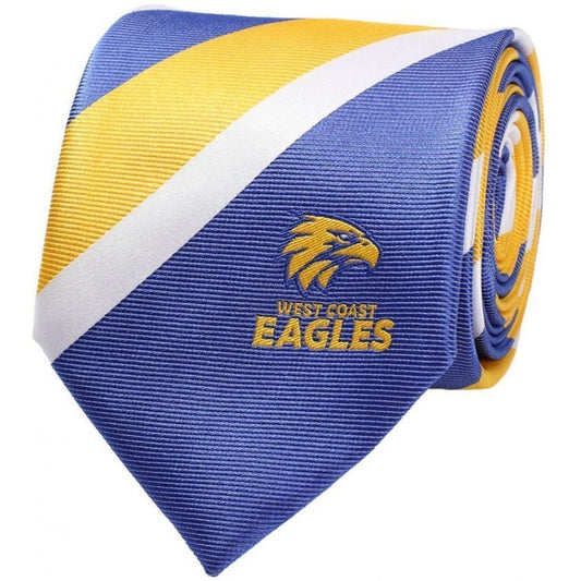 West Coast Eagles Stripe Tie