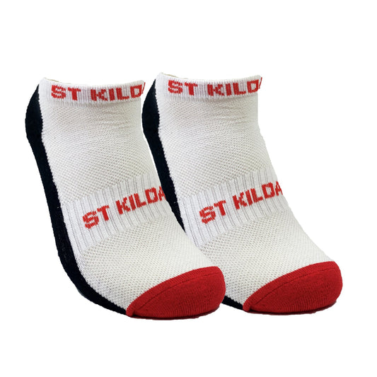 St Kilda Saints High Performance Sport Ankle Socks 2pk