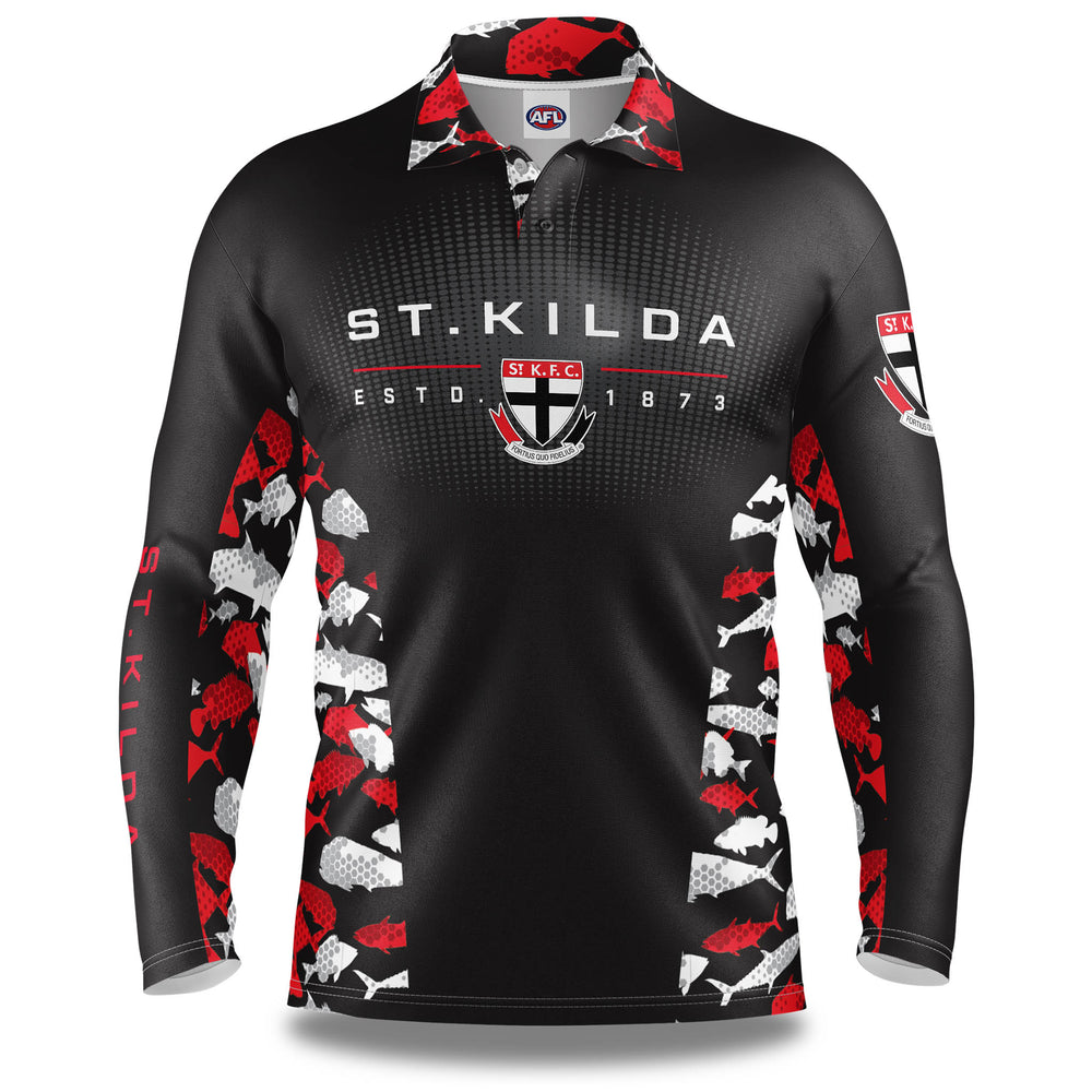 SALE SALE SALE St Kilda Saints "Reef Runner’ Fishing Shirts