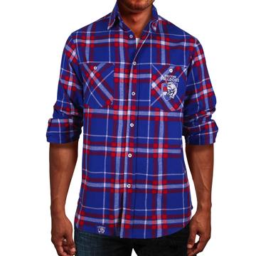 SALE SALE SALE AFL Western Bulldogs Mens Flannelette Shirt