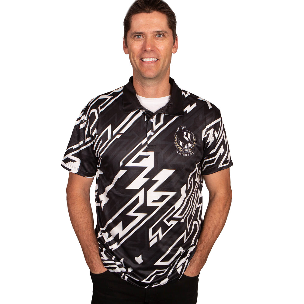 Collingwood Magpies "PAR-TEE" Golf Polo