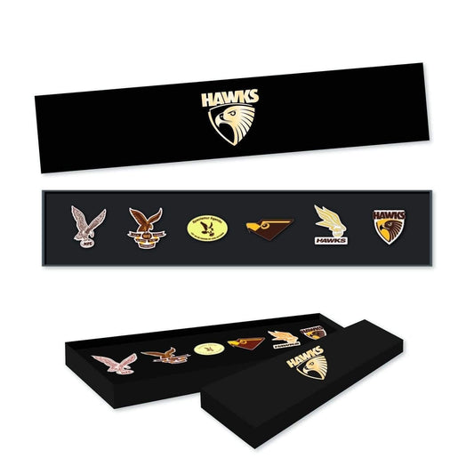 Hawthorn Hawks Logo Pin Set